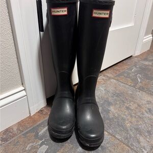 Hunter Black Rain Boots
